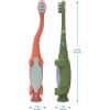 imageDr Browns Baby and Toddler Toothbrush  Crocodile BPA Free  Age 14Y2 Count Pack of 1