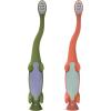 imageDr Browns Baby and Toddler Toothbrush  Crocodile BPA Free  Age 14Y2 Count Pack of 1
