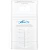 imageDr Browns Breast Milk Storage Bags Disposable and Durable Bags for Freezing ampamp Heating Breast Milk 50ct 6 oz Bags BPA free100 Count