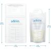 imageDr Browns Breast Milk Storage Bags Disposable and Durable Bags for Freezing ampamp Heating Breast Milk 50ct 6 oz Bags BPA free50 Count