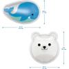imageDr Browns Cold Comfort Compress Baby Ice Pack Freezable Reusable First Aid Pain Relief for Kids Polar Bear and Whale BPA Free  2PackSmall
