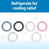 imageDr Browns Flexees Beaded Teether Rings 100 Silicone Soft ampamp Easy to Hold Encourages SelfSoothe 3 Pack Black White Gray BPA Free 3m3 Pack  Blue  Light Blue  Black