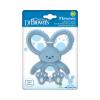 imageDr Browns Flexees Blue Bunny Soft 100 Silicone Baby Teether BPA Free 3mBunny  Blue