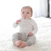 imageDr Browns Flexees Blue Bunny Soft 100 Silicone Baby Teether BPA Free 3mBunny  Gray
