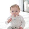 imageDr Browns Flexees Blue Bunny Soft 100 Silicone Baby Teether BPA Free 3mBunny  Gray
