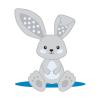 imageDr Browns Flexees Blue Bunny Soft 100 Silicone Baby Teether BPA Free 3mBunny  Gray