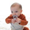 imageDr Browns Flexees Blue Bunny Soft 100 Silicone Baby Teether BPA Free 3mSloth  Blue