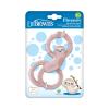 imageDr Browns Flexees Blue Bunny Soft 100 Silicone Baby Teether BPA Free 3mSloth  Pink