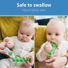 imageDr Browns FluorideFree Baby Toothpaste Safe to Swallow Apple Pear 1Pack 14oz40g 03 yearsMixed Fruit