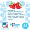 imageDr Browns FluorideFree Baby Toothpaste Safe to Swallow Apple Pear 1Pack 14oz40g 03 yearsStrawberry