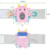 imageDr Browns Infant Gripebelt Heated Belly Band Soothe Babys Tummy with Gentle Warmth and Compression Lamb 0m3m  Pink Monster