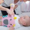imageDr Browns Infant Gripebelt Heated Belly Band Soothe Babys Tummy with Gentle Warmth and Compression Lamb 0m3m  Pink Monster