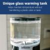 imageDr Browns InstaPrep Warm Water Dispenser to Instantly Prepare Babys Formula BottleLarge Capacity Glass Tank with 3 Temperature SettingsBlueBlack