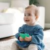 imageDr Browns Learning Loop Baby Teether Ring Multiple Shapes and Textures 100 Silicone BPAFree 3mAquaCool Plants  Value Pack