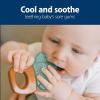 imageDr Browns Learning Loop Baby Teether Ring Multiple Shapes and Textures 100 Silicone BPAFree 3mAquaCool Plants  Value Pack