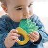 imageDr Browns Learning Loop Baby Teether Ring Multiple Shapes and Textures 100 Silicone BPAFree 3mAquaCool Plants  Value Pack