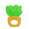 imageDr Browns Learning Loop Baby Teether Ring Multiple Shapes and Textures 100 Silicone BPAFree 3mAquaCool Plants  Value Pack