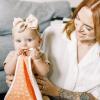 imageDr Browns Lovey Blanket with Beaded Teether Ring and HappyPaci 100 Silicone OnePiece Pacifier Soothing Security Blanket Set for Baby Peach Suns 0mPeach Blanket Set with Teether  HappyPaci