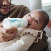 imageDr Browns Natural Flow AntiColic Options Narrow Breast to Bottle Pump ampamp Store Feeding Set with Slow Flow Nipples Baby Travel Caps and 100 Silicone HappyPaci OnePiece Pacifier BlueClear  Breast to Bottle Feeding Set