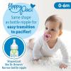 imageDr Browns Natural Flow AntiColic Options Narrow Breast to Bottle Pump ampamp Store Feeding Set with Slow Flow Nipples Baby Travel Caps and 100 Silicone HappyPaci OnePiece Pacifier BluePink  Breast to Bottle Feeding Set