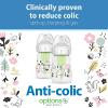 imageDr Browns Natural Flow AntiColic Options WideNeck Baby Bottle Woodland Design 5 oz150 mL Level 1 Nipple 2Pack 0m with Lovey Pacifier Holder with Silicone HappyPaci Deer 012m3 Pack  5 oz with Deer Lovey  HappyPaci Pacifier