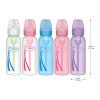 imageDr Browns Natural Flow AntiColic OptionsNarrow 8oz250mL Baby Bottle  Lovey Gift Set with Level 1 Slow Flow Nipples Pink8 oz  Clear with Lovey Unicorn