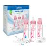 imageDr Browns Natural Flow AntiColic OptionsNarrow 8oz250mL Baby Bottle  Lovey Gift Set with Level 1 Slow Flow Nipples Pink8 oz  Clear with Lovey Unicorn