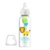 imageDr Browns Natural Flow AntiColic OptionsNarrow 8oz250mL Baby Bottle  Lovey Gift Set with Level 1 Slow Flow Nipples PinkClear