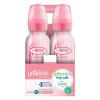 imageDr Browns Natural Flow AntiColic OptionsNarrow 8oz250mL Baby Bottle  Lovey Gift Set with Level 1 Slow Flow Nipples PinkPink  Clear