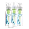 imageDr Browns Natural Flow AntiColic OptionsNarrow 8oz250mL Baby Bottle  Lovey Gift Set with Level 1 Slow Flow Nipples PinkWoodland Animals