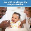 imageDr Browns Super Soft ampamp Absorbent Baby Bandana Bib with SnapOn Teether 3m 2PackArrows  Herringbone
