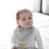 imageDr Browns Super Soft ampamp Absorbent Baby Bandana Bib with SnapOn Teether 3m 2PackBees  Honeycomb