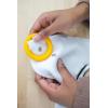 imageDr Browns Super Soft ampamp Absorbent Baby Bandana Bib with SnapOn Teether 3m 2PackBlack Stripes  Bananas