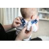 imageDr Browns Super Soft ampamp Absorbent Baby Bandana Bib with SnapOn Teether 3m 2PackDrops  Dinos