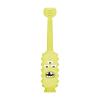 imageDr Browns ToothScrubber Toothbrush ThreeSided Toddler Training Toothbrush for Ages 14 Years with Suction Cup Base and Color Changing Bristles1 Pack  Green Monster