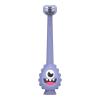 imageDr Browns ToothScrubber Toothbrush ThreeSided Toddler Training Toothbrush for Ages 14 Years with Suction Cup Base and Color Changing Bristles1 Pack  Purple Monster