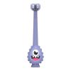 imageDr Browns ToothScrubber Toothbrush ThreeSided Toddler Training Toothbrush for Ages 14 Years with Suction Cup Base and Color Changing Bristles2 Pack  Toddler Toothbrush  Purple Monster  Flamingo
