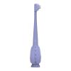 imageDr Browns ToothScrubber Toothbrush ThreeSided Toddler Training Toothbrush for Ages 14 Years with Suction Cup Base and Color Changing Bristles2 Pack  Toddler Toothbrush  Purple Monster  Flamingo