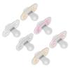 imageDr Browns Advantage OnePiece Silicone Baby Pacifier Fully Symmetrical Soother BlueBlueGrayGreenGrayTan 06m BPA Free 6 Pack6 Pack  PinkEcruPinkGrayGreenTan