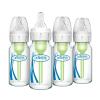 imageDr Browns AntiColic Options Narrow Glass Baby Bottle Starter Set with Silicone Bottle Sleeves Levels 1 2 and 3 Nipples Soft Touch Cleaning Brush StorageTravel Caps and HappyPaci1 Count Pack of 4