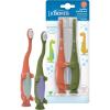 imageDr Browns Baby and Toddler Toothbrush  Crocodile BPA Free  Age 14Y2 Count Pack of 1