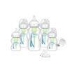 imageDr Browns Natural Flow AntiColic Options WideNeck Bottle Essentials Gift Set with BreastLike Nipple100 Silicone HappyPaci Pacifier and Baby Bottle Travel CapsNewborn Feeding Set