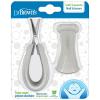 imageDr Browns Safe Squeeze Nail Scissors with Rounded Blade Tip and 100 Silicone Handle for Infant ampamp BabyBaby Nail Scissors