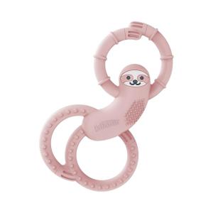 imageDr Browns Flexees Blue Bunny Soft 100 Silicone Baby Teether BPA Free 3mSloth  Pink
