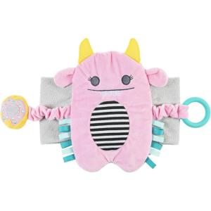 imageDr Browns Infant Gripebelt Heated Belly Band Soothe Babys Tummy with Gentle Warmth and Compression Lamb 0m3m  Pink Monster