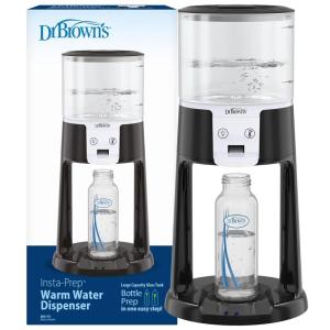 imageDr Browns InstaPrep Warm Water Dispenser to Instantly Prepare Babys Formula BottleLarge Capacity Glass Tank with 3 Temperature SettingsBlueBlack