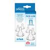 imageDr Browns Natural Flow Preemie Flow Narrow Baby Bottle Silicone Nipple Slowest Flow 0m 100 Silicone Bottle Nipple 6 CountPack of 1Level 1  Slow Flow  0m