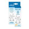 imageDr Browns Natural Flow Preemie Flow Narrow Baby Bottle Silicone Nipple Slowest Flow 0m 100 Silicone Bottle Nipple 6 CountPack of 1Level 3  MediumFast Flow  6m