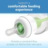 imageDr Browns Natural Flow Preemie Flow Narrow Baby Bottle Silicone Nipple Slowest Flow 0m 100 Silicone Bottle Nipple 6 CountPack of 1YCut  Ideal for Thicker Liquid  9m
