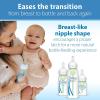 imageDr Browns Natural Flow Preemie Flow Narrow Baby Bottle Silicone Nipple Slowest Flow 0m 100 Silicone Bottle Nipple 6 CountPack of 1YCut  Ideal for Thicker Liquid  9m